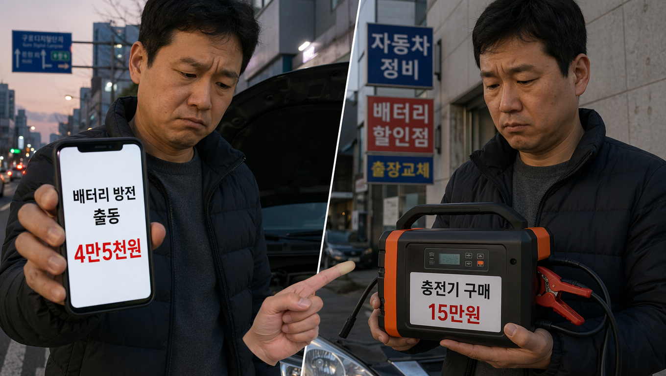 배터리 방전 출동 호출 전 확인할 사항