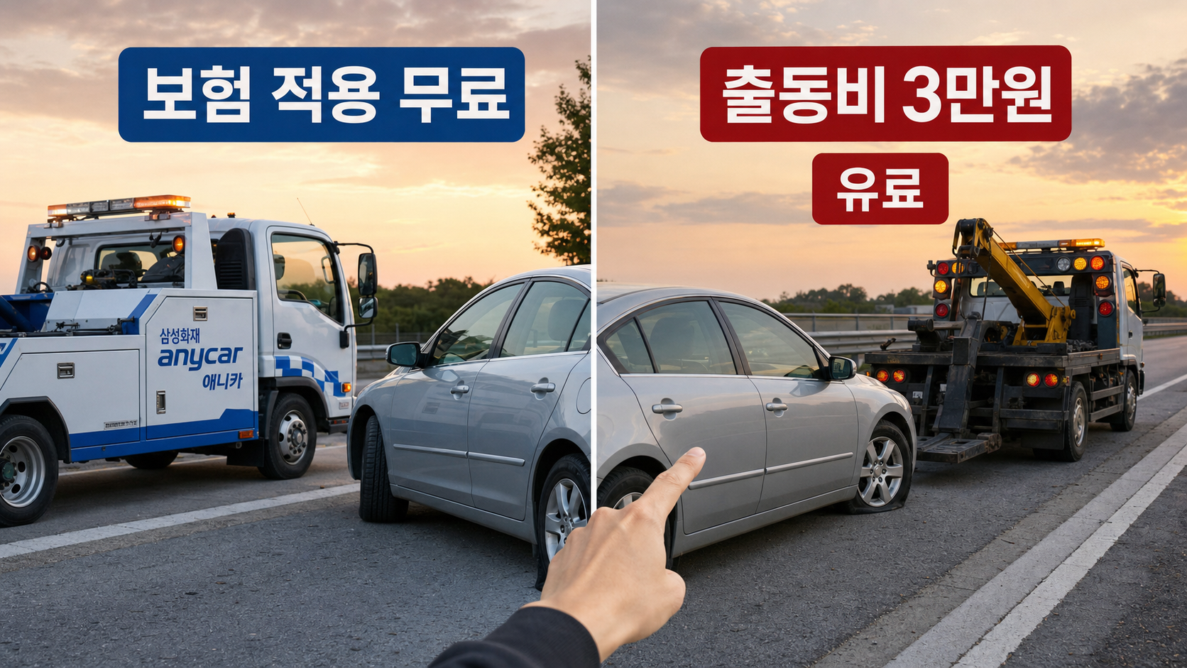 타이어 펑크 교체 출동 비용과 보험 적용 기준 비교 — 타이어 펑크 교체 출동 비용