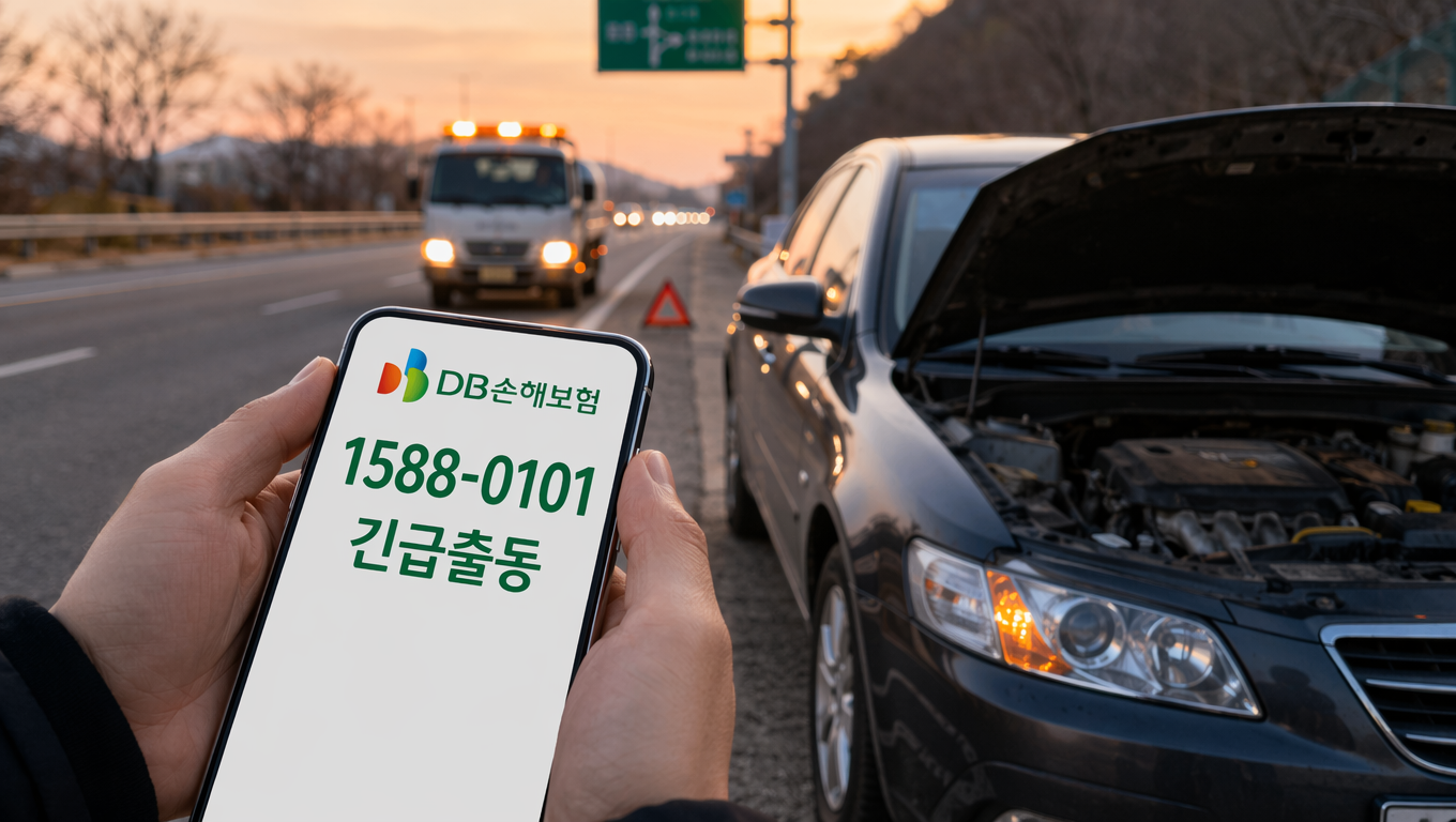 DB손해보험 고객센터 전화번호 및 긴급출동 고객상담 안내