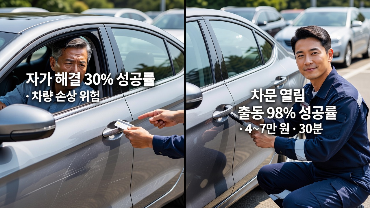 차문 열림 출동
