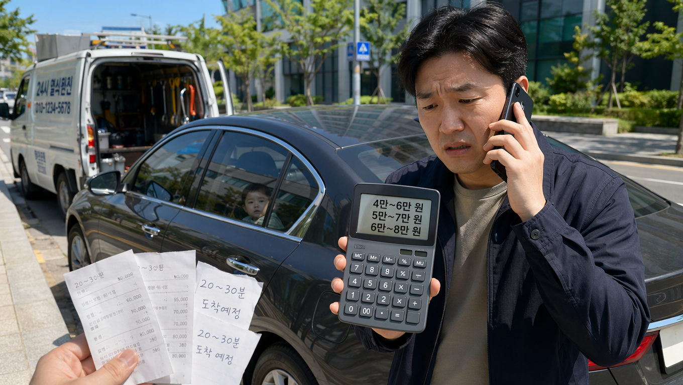 차문 열림 출동 서비스, 실제 이용 전 꼭 알아야 할 점