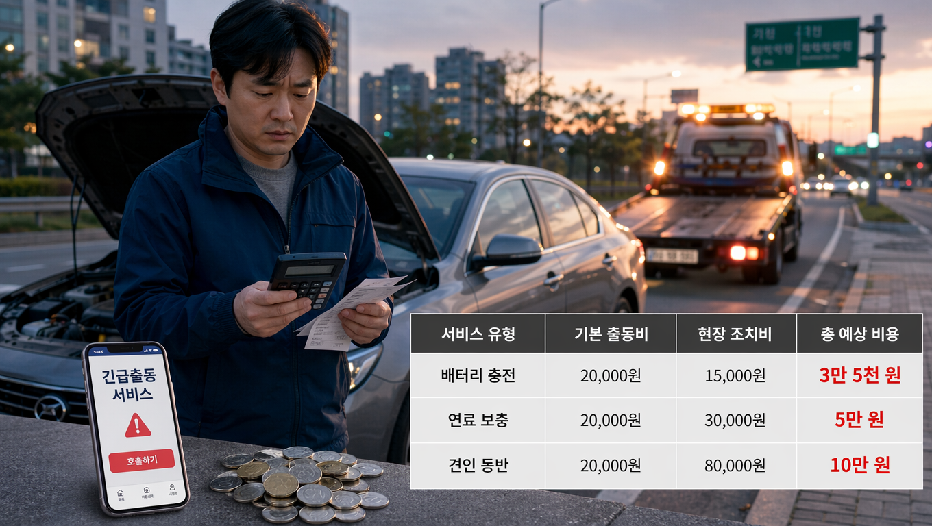 시동 안걸림 출동