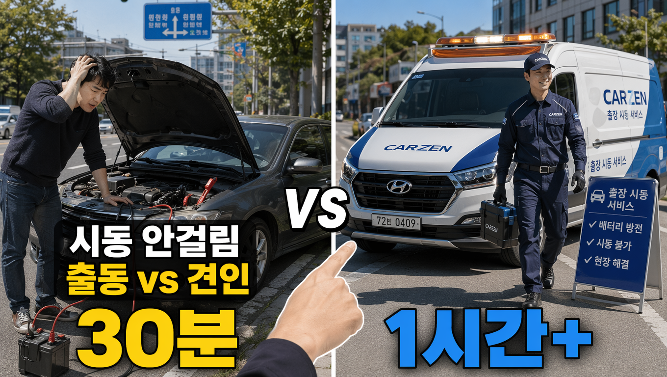 시동 안걸림 출동 서비스 이용 전 꼭 알아야 할 점