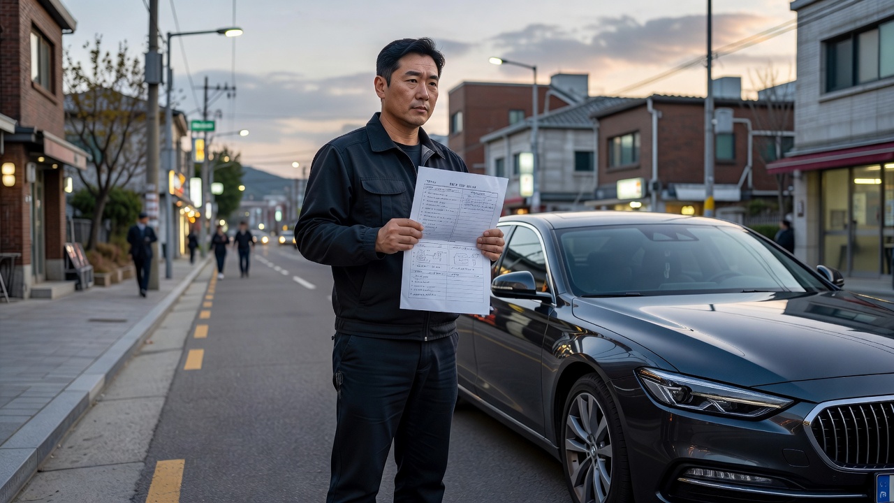 자동차 긴급출동 서비스 목차 안내 사진