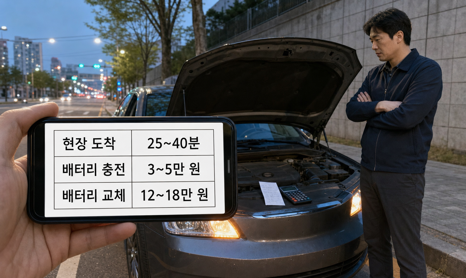 이거 모르면 길 한복판에서 멈춘다.. 자동차 배터리 방전, 예방과 대처 배터리 방전 출동