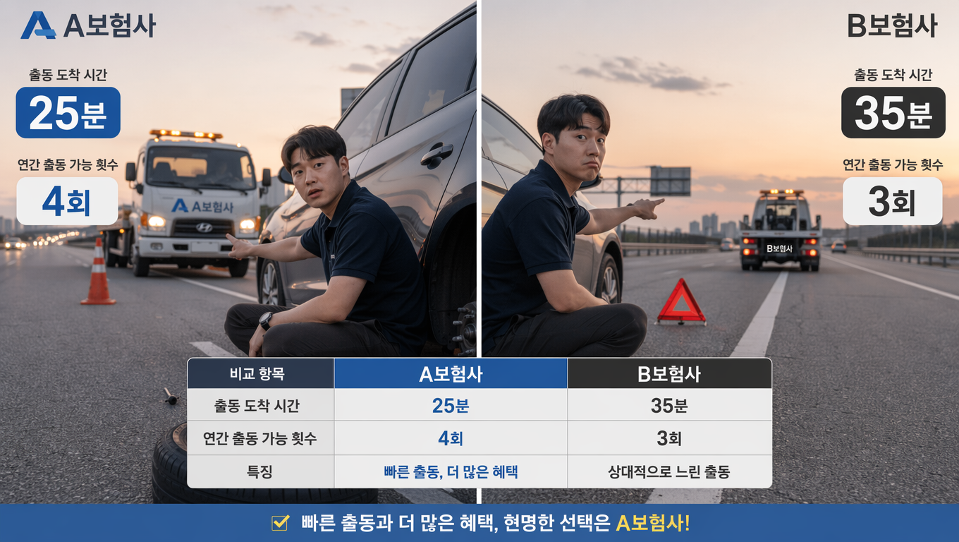 긴급출동 서비스가 자동차 보험 선택의 새로운 기준이 될 때