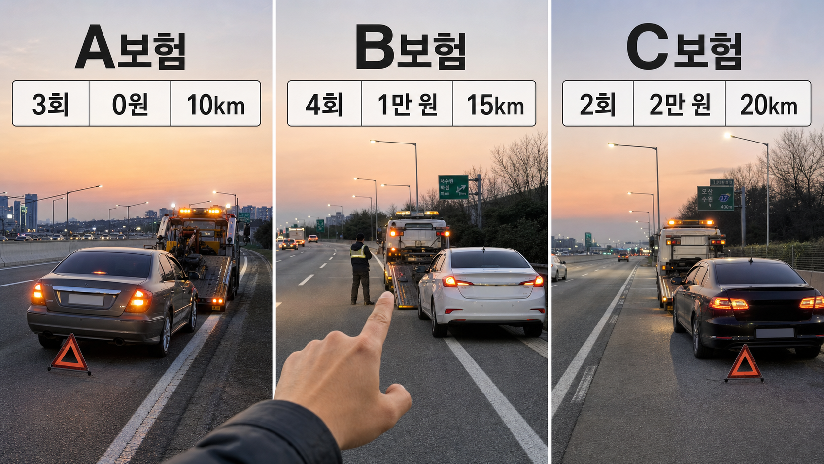 자동차 긴급출동 서비스 종류와 보험사별 이용 방법 정리